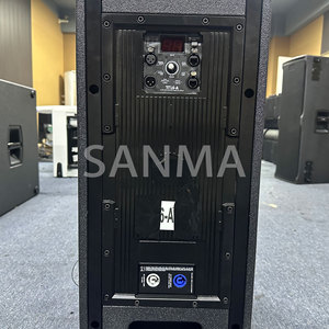 Módulo de Línea Activa TTL 6-A de Tres Vías, Altavoces de Columna Autoamplificados de 12 Pulgadas Dobles para Interiores y Exteriores, Sistema de Sonido para Teatro y Estadios - Product Image 4