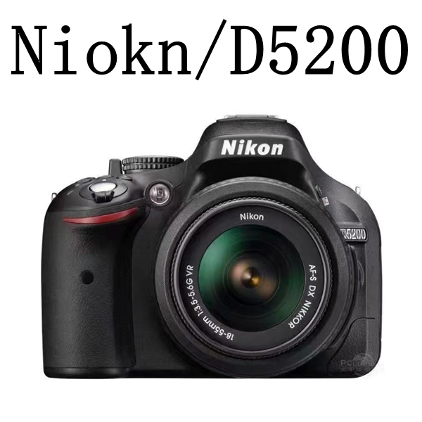 D5200 Professional DSLR Camera, Genuine Original Unit with Vari-Angle Flip Screen, Ideal for Travel Video Shooting