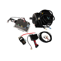 High-Power 48V 10kW 1500 RPM Marine Brushless DC Motor Kit Includes Motor, Driver, and Rotary Encoder