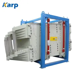 Building Material Sand Rectangular Gyratory Sifter 20-150 mesh Vibrating Screen Machine