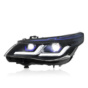 Conjunto de Faros Delanteros para <span class=keywords><strong>BMW</strong></span> Serie 5 <span class=keywords><strong>E60</strong></span> 2003-2010, Modificados con Lentes LED de Nuevo Estilo y DRL Doble L - Product Image 4