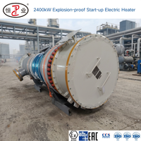 Chauffage électrique antidéflagrant sur mesure 2400 kW 660 V pour démarrage de gaz mixtes, pour l'utilisation complète du goudron de charbon à moyenne et basse température
