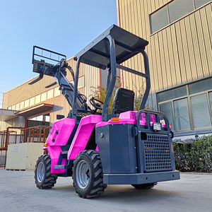 新デザイン1トン農業用コンパクトテレハンドラー4WDミニテレスコピックローダーEpaエンジンフロントローダー付き - Product Image 5