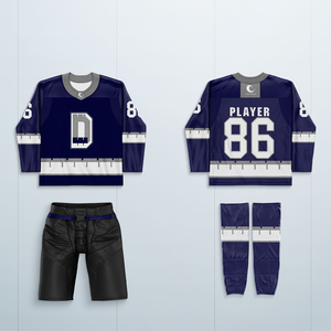 Vêtements de hockey sur glace à séchage rapide par sublimation personnalisée pour équipe junior - Product Image 2