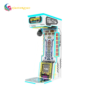 Machine de jeu de boxe verticale à monnayeur avec matériaux composites pour parcs d'attractions - Product Image 1