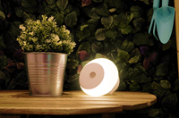 FGE – lampe LED suspendue rechargeable à commande tactile comme lampe de table/lampe de camping avec certificat CE pour chambre à coucher