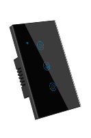 Interrupteur intelligent WiFi Zigbee 3 gangs avec panneau tactile, étanche, compatible Smart Life, interrupteur mural en verre