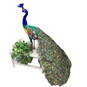 Su misura di alta qualità di simulazione decorazione di cerimonia nuziale del <span class=keywords><strong>pavone</strong></span> - Product Image 1