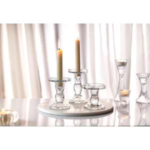 Sandra Rich bougeoir Double clair H8,5cm Ø 8,5cm - Product Image 2