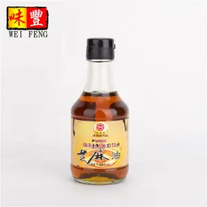 High quality ISO OEM refined sesame seed oil for cold dish