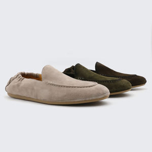 Мужские кожаные лоферы LANCI (Китай), повседневные, без шнурков - Product Image 1