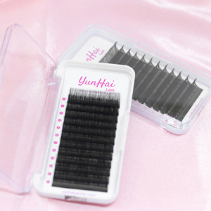 Yunhai Lash Cachemire Extensions De Cils Confortables Vison Volume Cils Plateaux <span class=keywords><strong>Velours</strong></span> Soie <span class=keywords><strong>Velours</strong></span> Cachemire Extensions De Cils - Product Image 6