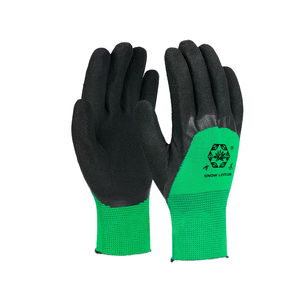 Gants de travail en latex terry d'hiver en gros, gants de sécurité flexibles en latex enduit, construction antidérapante, gants de congélateur bon marché pour le travail - Product Image 2