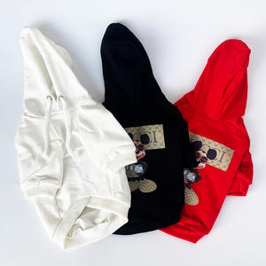 Nueva Sudadera con Capucha para Perro con Estampado en <span class=keywords><strong>Blanco</strong></span> y Negro de Bulldog Francés y <span class=keywords><strong>Schnauzer</strong></span> - Product Image 2