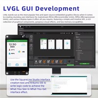 Robot de conversation vocale DeepSeek AI ESP32-S3 avec écran tactile LCD TFT de 3,5 pouces 240*320 sans haut-parleur