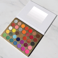 Palette de fards à paupières Puerto Rico, nouveau design, marque privée, 35 couleurs