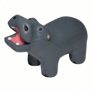 Pelota Antiestrés de Espuma de PU con Forma de Hipopótamo de Boca Abierta, con Logotipo Personalizado, Regalos Promocionales, Juguete para Aliviar el Estrés para Niños - Product Image 1