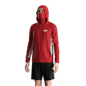 Chemise de pêche professionnelle à capuche, anti-humidité, protection solaire UPF50+, conçue pour un confort maximal en extérieur - Product Image 5