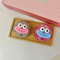 Boule de bonbons de malt à grande ouverture, jouet Squishy, boule anti-stress à remontée lente, cadeau souple en TPE personnalisé 14+