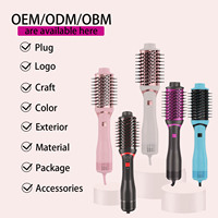 NOUVEAU Brosse à air chaud originale Revlon One Step et brosse pour sèche-cheveux volumateur avec forme ovale 70MM