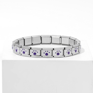 Nuevos Accesorios de Pulsera Modulares Italianos de Acero Inoxidable, Combinables Libremente para Hombres y Mujeres - Product Image 4