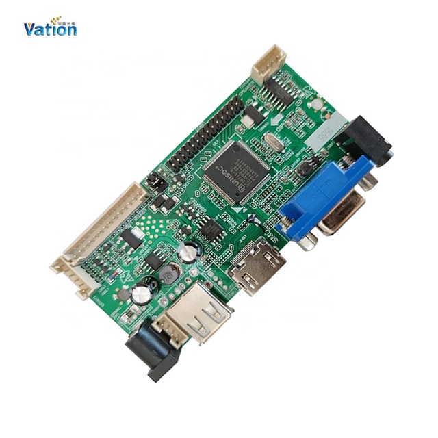 USB2L30-S53 1920x1200(max) VGA/USB TO LVDS USB media play board HDCP 1.2 compliant support for <24inch