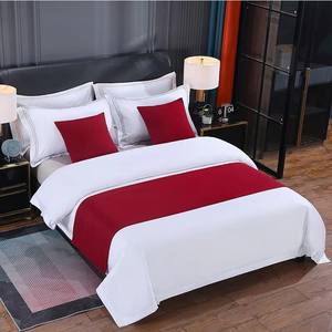 Venta al por mayor Ganga Hoteles Lujo Personalizado Camino de cama Colchas elegantes Camino de cama Acompañado de almohadas Juego de cama Hotel Runner - Product Image 4