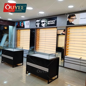 Tủ trưng bày kính mắt chuyên nghiệp, có gương thử kính, chân đế đứng, bánh xe có khóa - Product Image 4