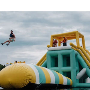 Blob <span class=keywords><strong>aquatique</strong></span> gonflable haut de gamme |   Coussin de saut commercial pour parcs aquatiques et divertissements aquatiques - Product Image 2