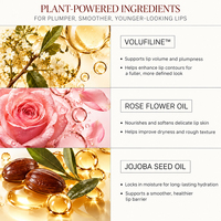 Volufiline Youth Lip Plumping Serum 5g Serum Perawatan Bibir dengan Minyak Bunga Mawar Minyak Biji Jojoba Melembapkan Menghaluskan Bibir Lebih Penuh