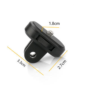 Adaptateur à vis de 1/4 pouce de haute qualité pour Insta360 X5, pour support de caméra DJI Selfie Stick, accessoire en PC et nylon durables - Product Image 3