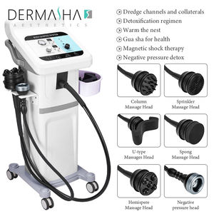 Dermasha - Máquina de Masaje Vibratorio Muscular G5, Nueva, para Adelgazar y Eliminar la Celulitis, Instrumento para Perder Peso, 5 Cabezales, 150 W - Product Image 3