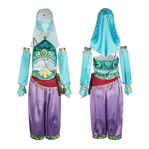 Disfraz de <span class=keywords><strong>Cosplay</strong></span> de <span class=keywords><strong>Link</strong></span> de la Leyenda de <span class=keywords><strong>Zelda</strong></span> de Yinuoxin para Adultos, para Fiestas de Halloween, Material de Poliéster - Product Image 4