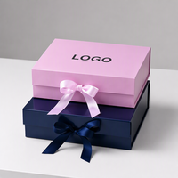 Boîte d'emballage pour cheveux portable, écologique, haut de gamme, personnalisée, pliable, avec fermeture magnétique, doublure en soie, rigide, pour la vente au détail de cosmétiques