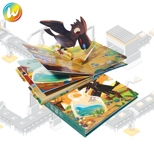 Libro per Bambini 3D Pop-up Personalizzato Yimi Paper, Stampa con Rilegatura Perfetta, Copertina Rigida, Libro di <span class=keywords><strong>Fantascienza</strong></span> per Bambini - Product Image 5