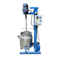 Mélangeur de peinture à vitesse variable de petite taille 20-100L, mélangeur de dispersion, 2,2KW, prix du dissolvant de dispersion pour revêtements
