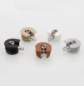 선반 용 <span class=keywords><strong>3</strong></span>-in-1 가구 연결 키트 패스너 브래킷 마운트 하드웨어 캠 잠금 선반 지원 핀 나사 주방 다이닝 - Product Image 1