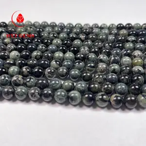 Natural Kambaba Jasper Gemstone Wholesale Round Loose Smooth Beads