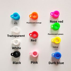 Cordón de silicona de 6 mm de colores personalizables para audífonos, anillo antipérdida, audífono, lápiz capacitivo, bolígrafo y lápiz de punta redonda - Product Image 2