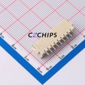 ZX-PH2.0-WT9P Wire-to-Board Pin Header SMD,P=2mm,Horizontal Mount Connector 1x9P 2mm Horizontal Mount PH - Product Image 2