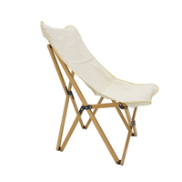 Haute qualité extérieur Patio Camping plage pique-nique pliant chaise de pique-nique Camping toile en bois