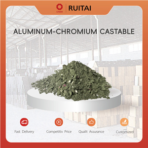 Matériau réfractaire coulable en aluminium chromé, teneur en alumine <span class=keywords><strong>de</strong></span> 80%-90%, température <span class=keywords><strong>de</strong></span> travail ultra-élevée, excellente résistance aux chocs thermiques - Product Image 4
