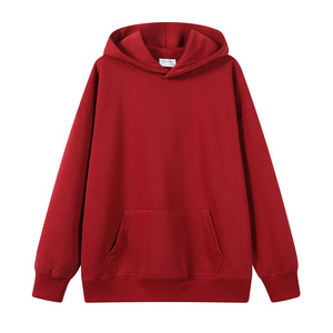Trendy Brand Men's Hooded <b>Sweatshirt</b> Loose Fit With Pocket Breathable Cotton Polyester Leisure Wear Wholesale High Quality 100% - Product Image 4