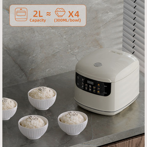 Nhà Máy Trực Tiếp Xuất Khẩu 2L Xách Tay Kỹ Thuật Số Thông Minh Nồi Cơm Điện 24V Mini Nguồn Cho Các Hộ Gia đình Xe Tải Nhựa Đo Cup - Product Image 3