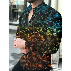 Atacado Botão até Camisa Mens Verão Camisas Havaianas Botão até Casual Bowling T-shirt - Product Image 5