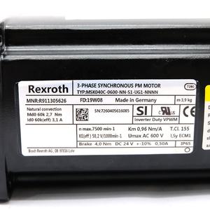 力士乐原装新MSK040C-0600-NN-S1-UG1-NNNN R911305626伺服电机600伏交流编程控制器 - Product Image 3