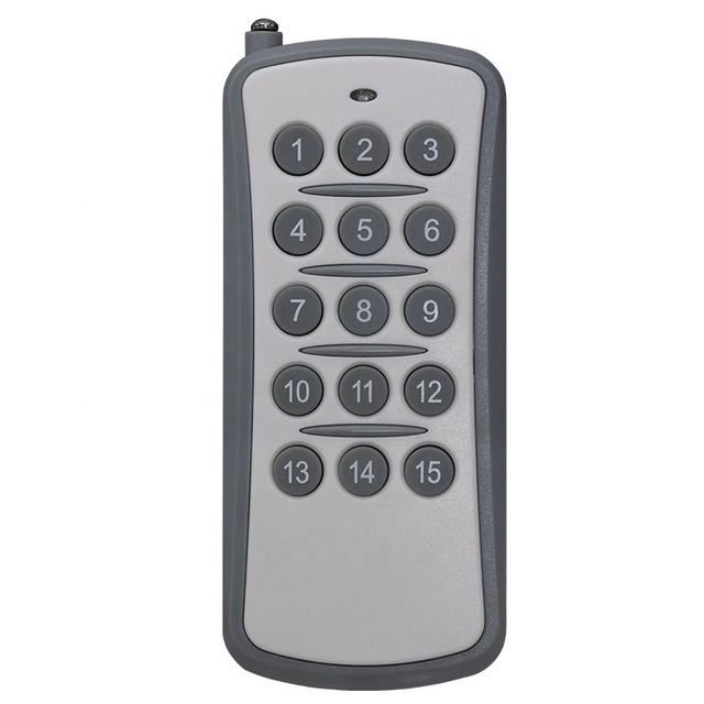 High Quality 4-Button RF Remote Controller with Fixed Code & Rolling Code Long Control Range Metal Construction