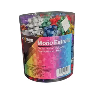 Lazo Mágico de Diamantes, Decoración Elegante y de Lujo para Regalos y Eventos, para el Día de San Valentín, Halloween, de Seda, Metalizado, Plástico, Organza y Papel - Product Image 1