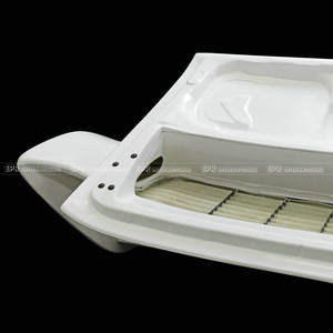 Pour Porsche 911 964 Type S, coffre arrière en fibre de verre de remplacement avec ensemble de spoiler - Product Image 6