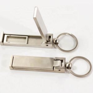 Artículos Promocionales de Lujo de Bajo MOQ de China con Logotipo Personalizado, Grabado Láser, Multifunción, Colgador de Bolsos de Metal, Soporte para Teléfono, Llavero - Product Image 3